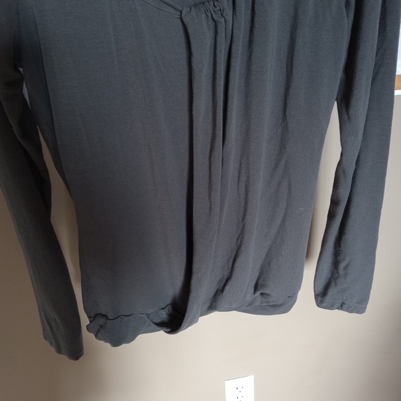 Sandwich long sleeved shirt in gray - Picture 3 of 5